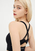 El-soft Back Twist Shirring Tanktop
